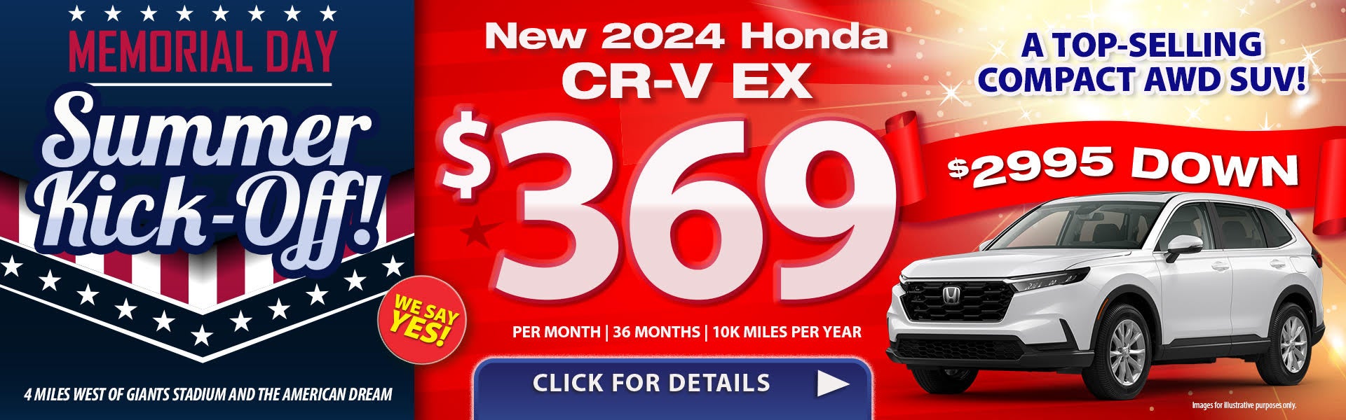 CR-V Lease Special