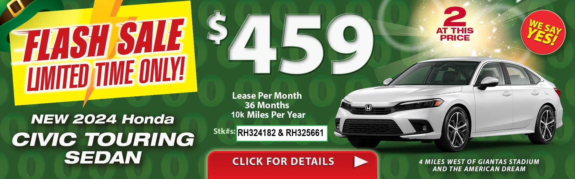 Civic Lease Special