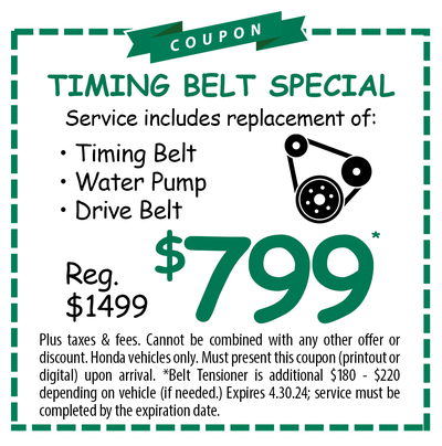 Timing Belt Special