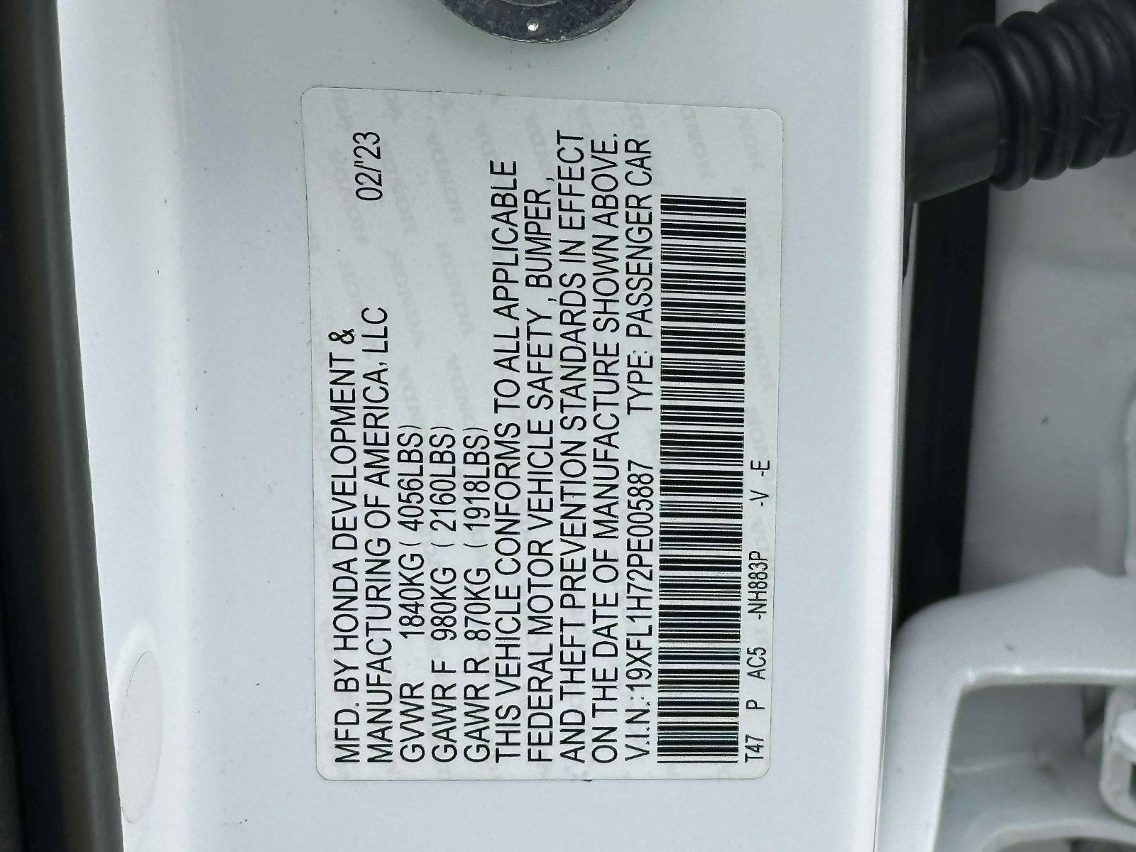 2023 Honda Civic EX-L