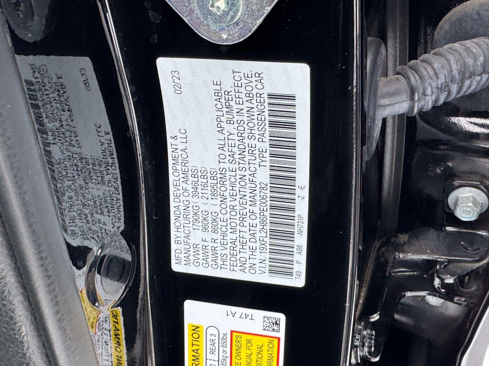 2023 Honda Civic Sport