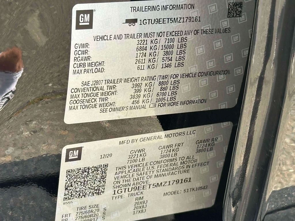 2021 GMC Sierra 1500 AT4