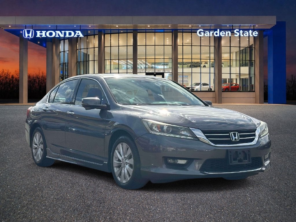 Used 2014 Honda Accord EX-L V-6 with VIN 1HGCR3F83EA021459 for sale in Clifton, NJ