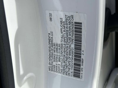 2022 Honda Accord Sport