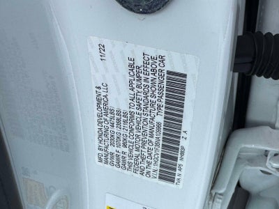 2022 Honda Accord Sport