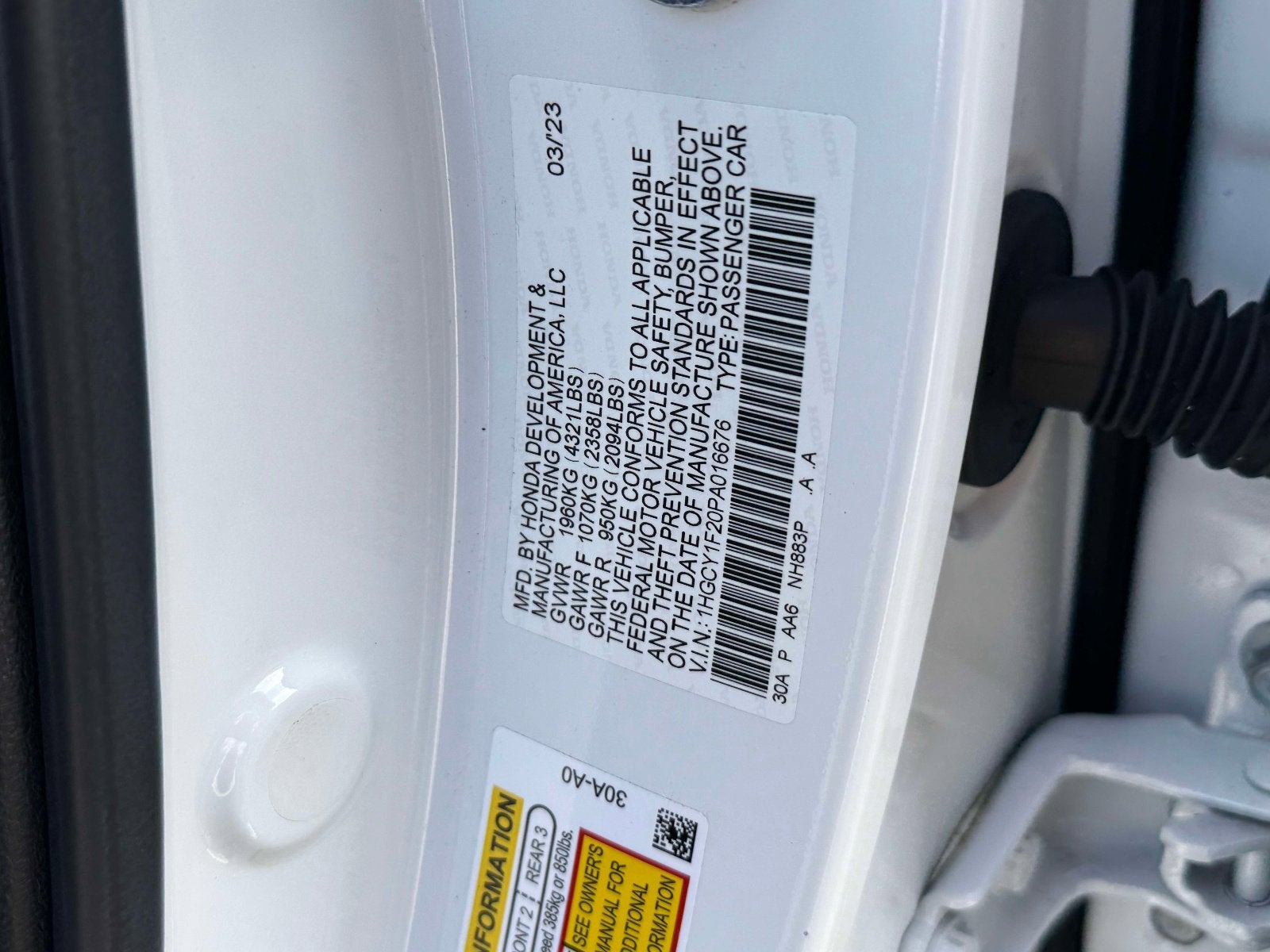 2023 Honda Accord LX