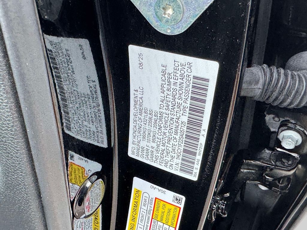 2025 Honda Accord LX