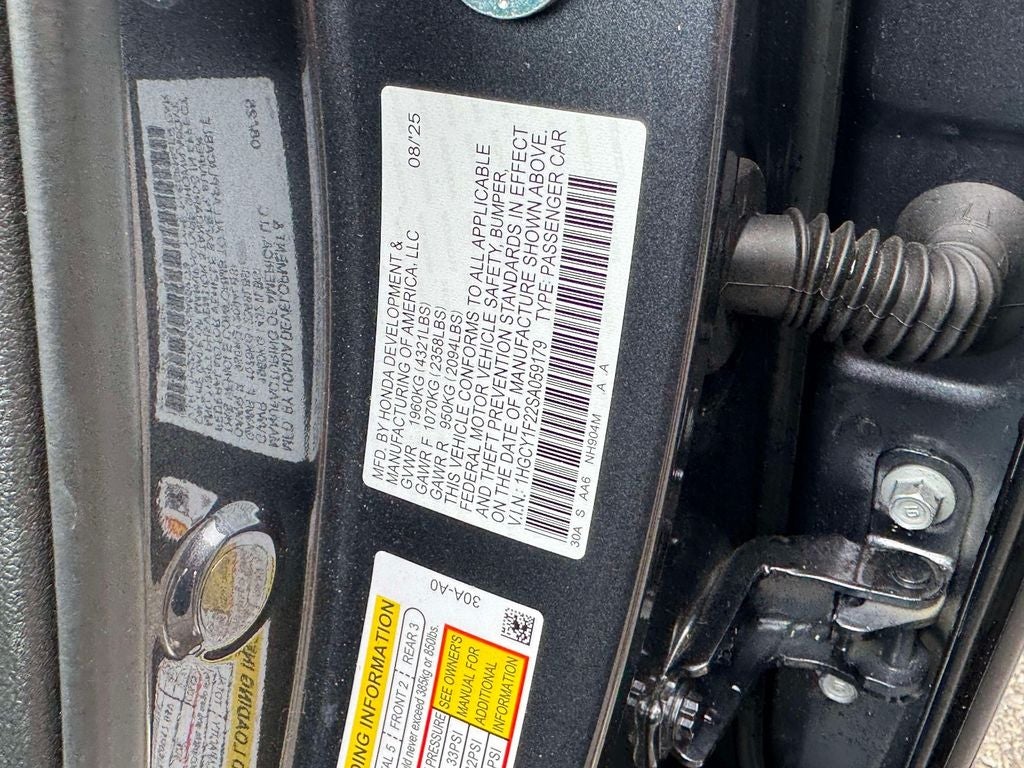 2025 Honda Accord LX