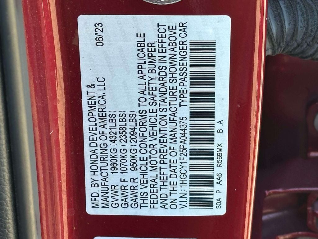 2023 Honda Accord LX
