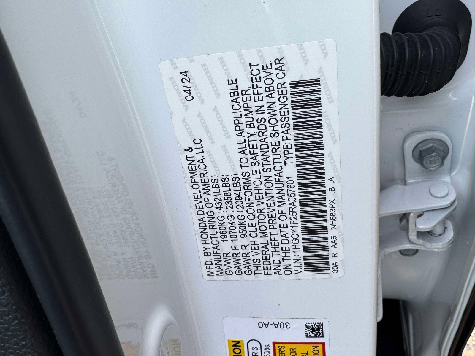 2024 Honda Accord LX