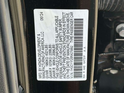 2024 Honda Accord LX
