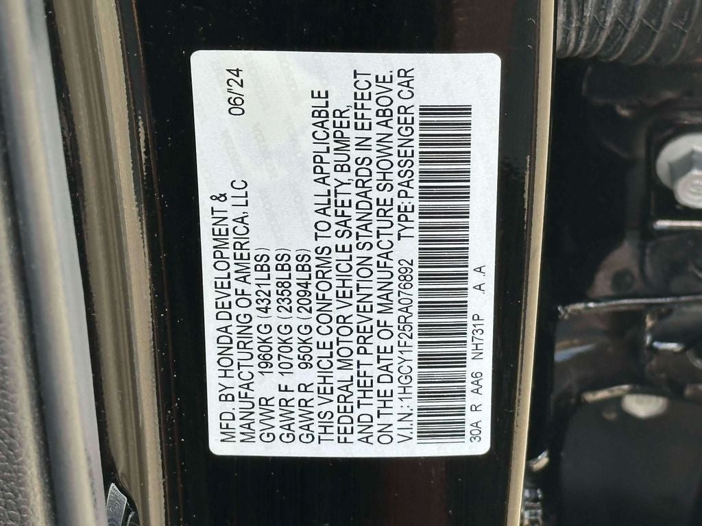 2024 Honda Accord LX