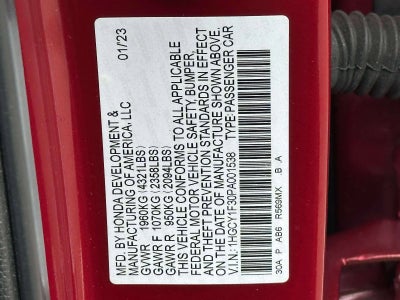 2023 Honda Accord EX