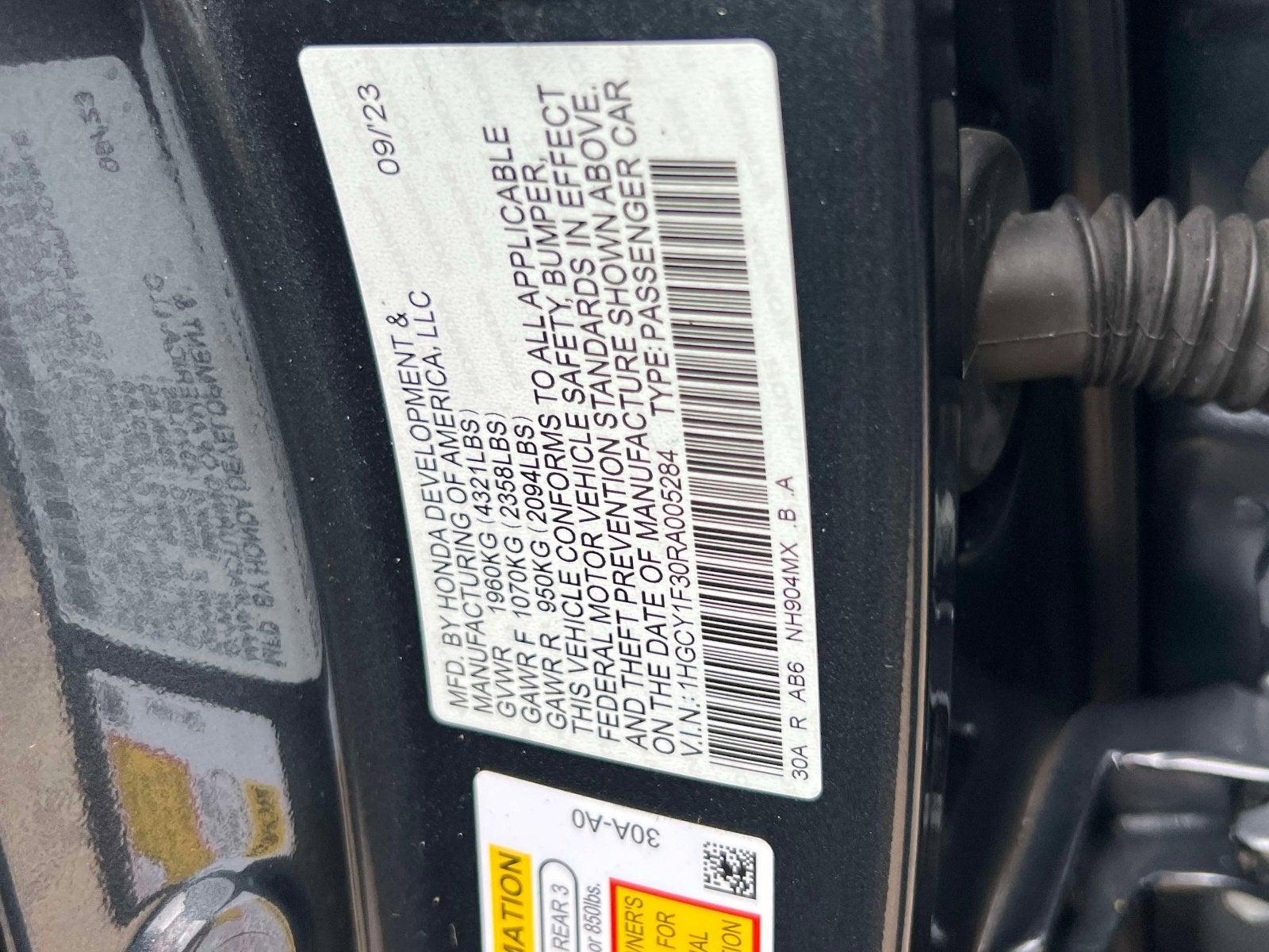 2024 Honda Accord EX