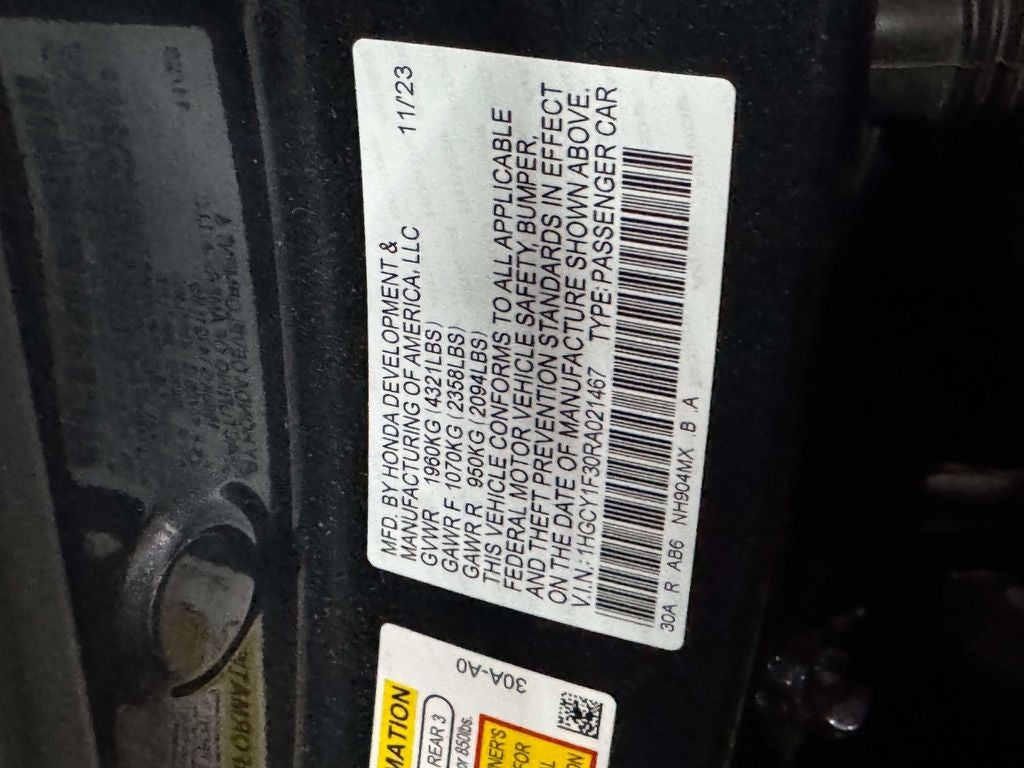 2024 Honda Accord EX