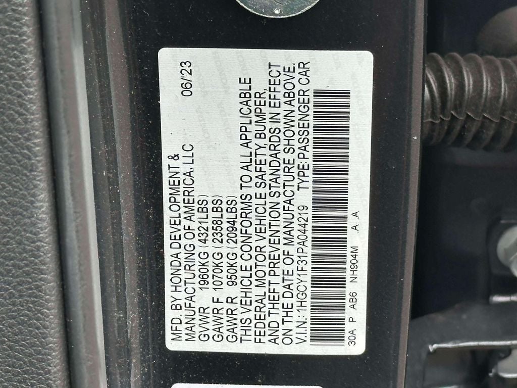 2023 Honda Accord EX