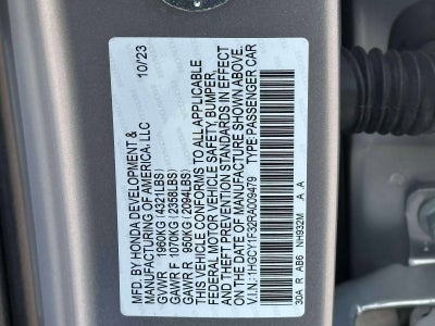 2024 Honda Accord EX