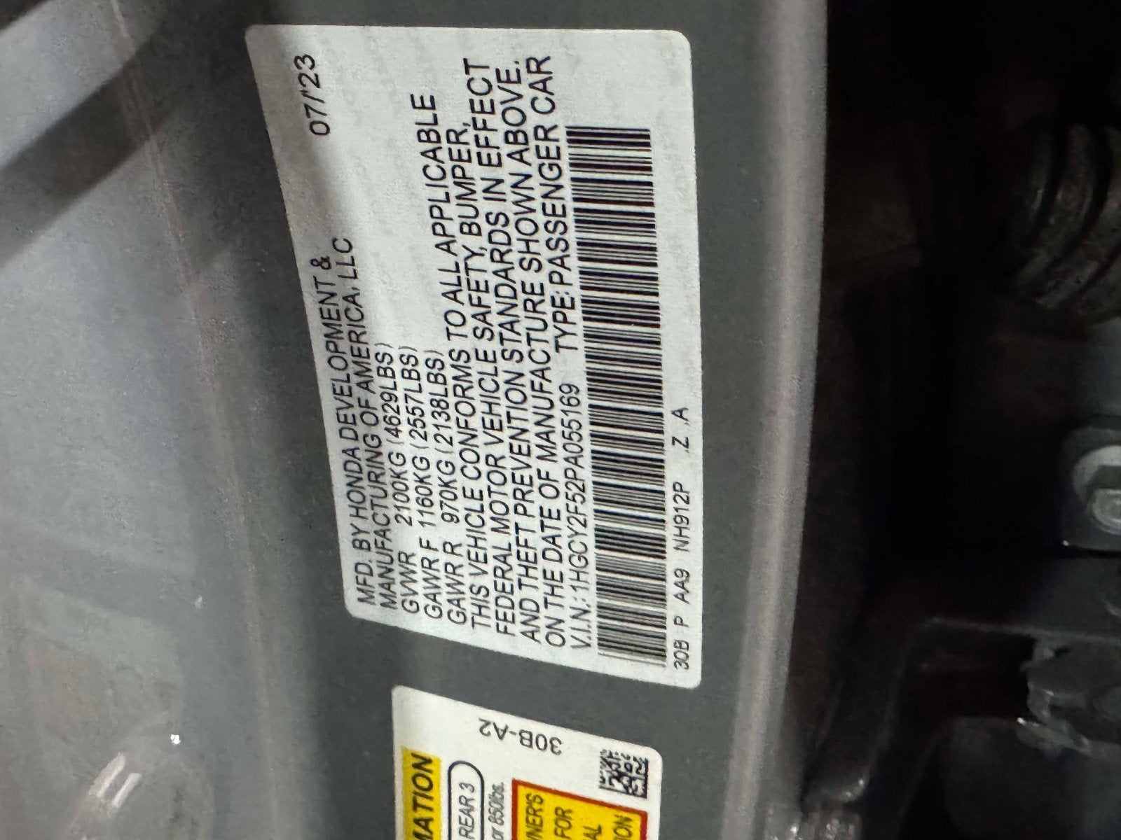 2023 Honda Accord Sport