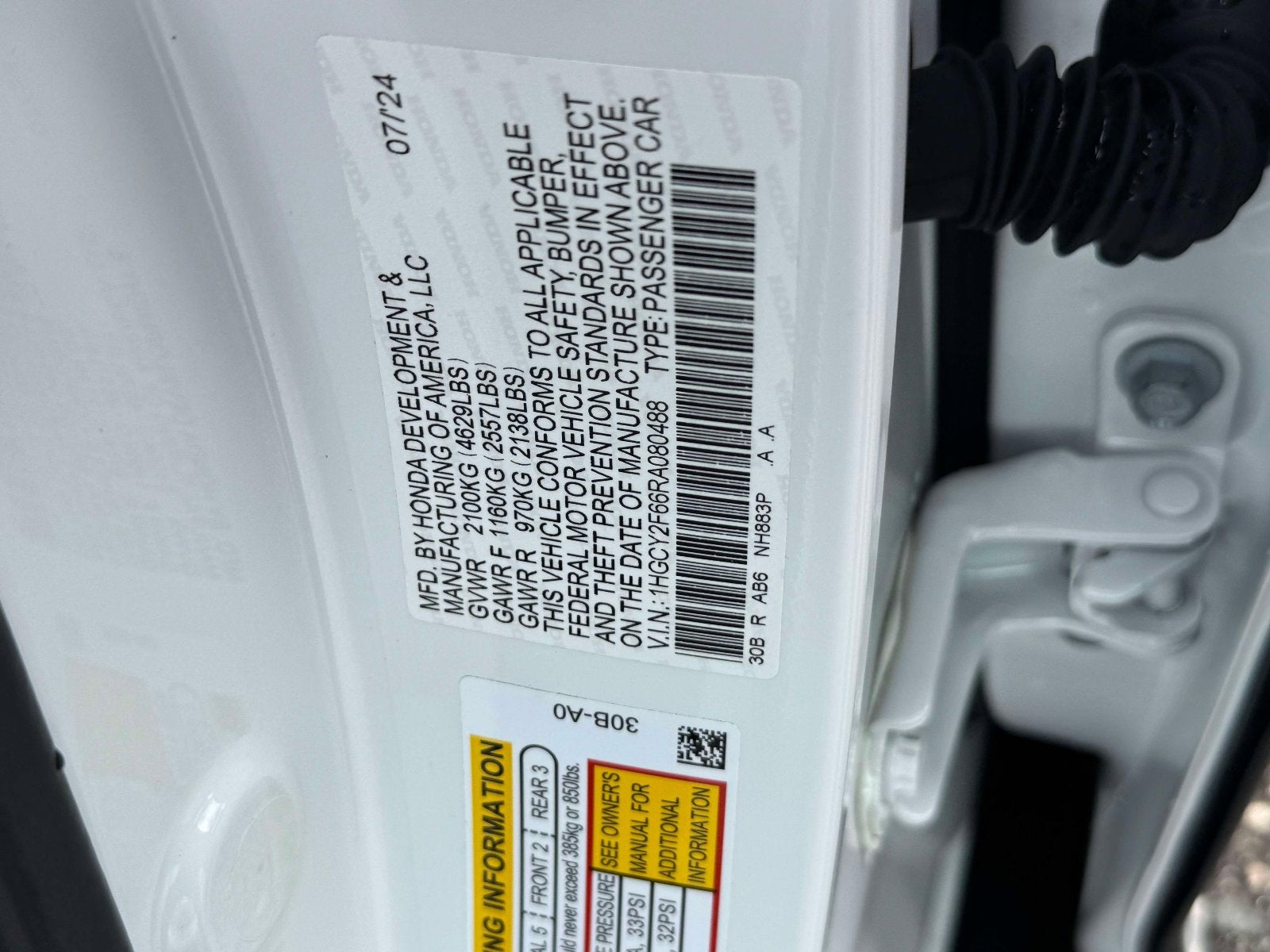 2024 Honda Accord EX-L