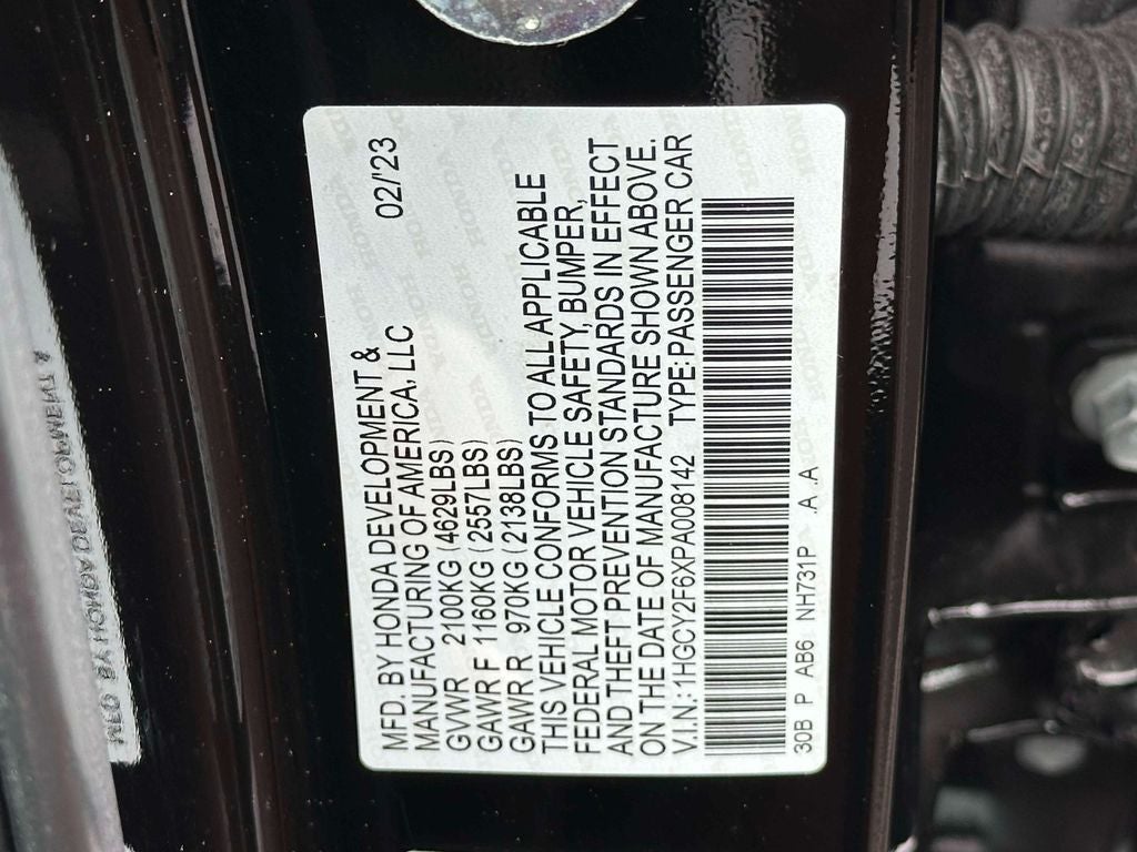2023 Honda Accord Hybrid EX-L