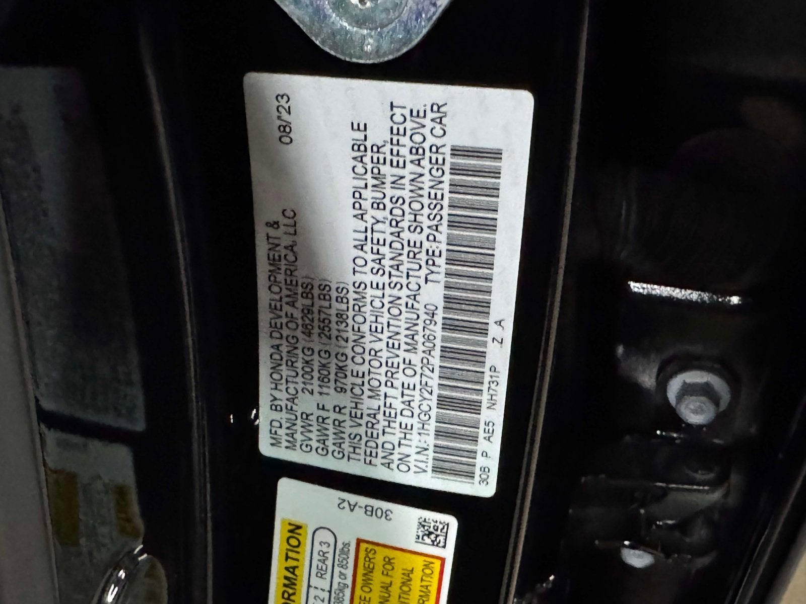 2023 Honda Accord Sport-L