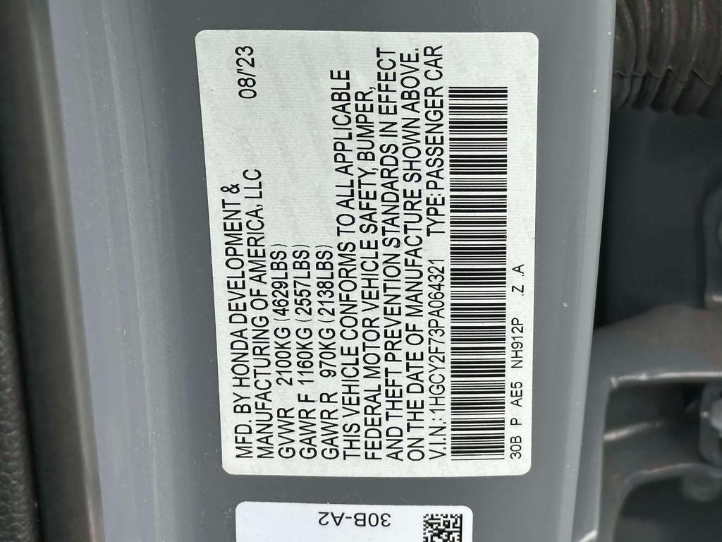 2023 Honda Accord Hybrid Sport-L
