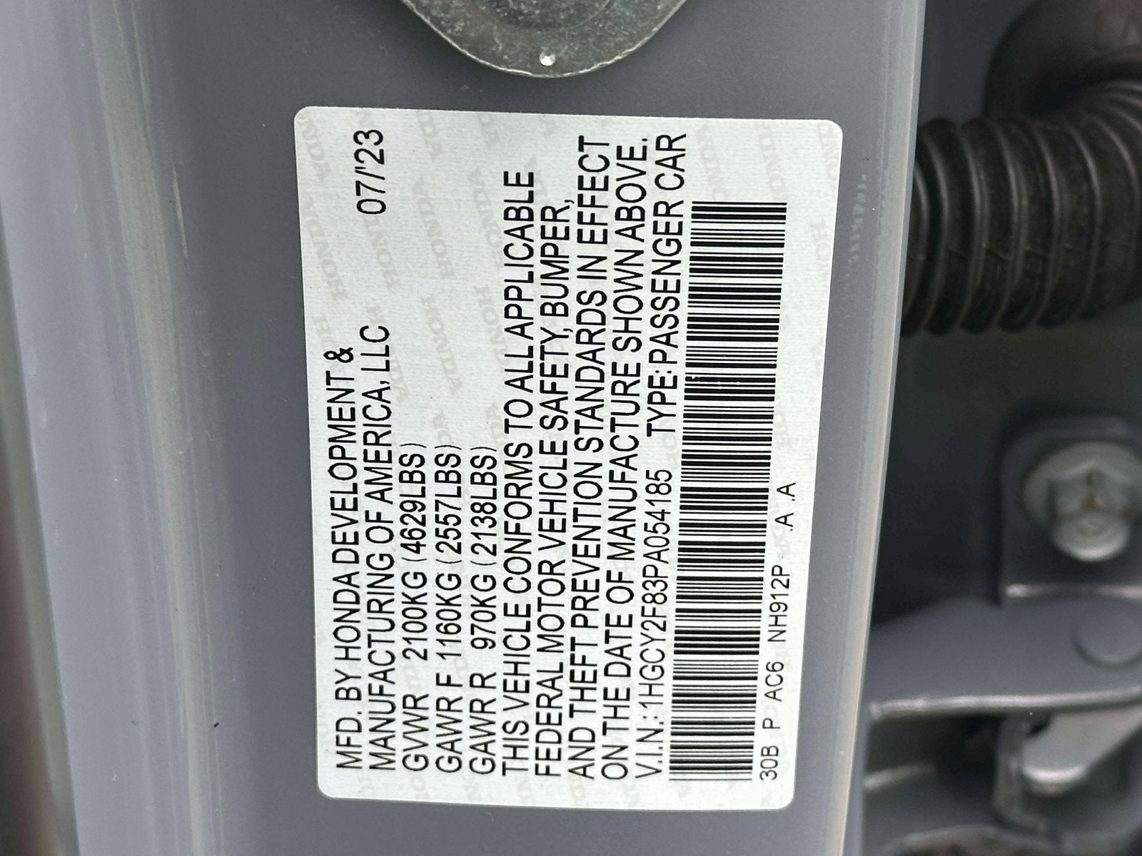 2023 Honda Accord Touring