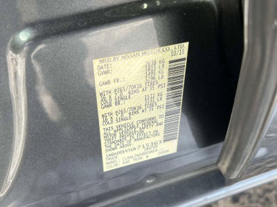 2016 Nissan Frontier SV