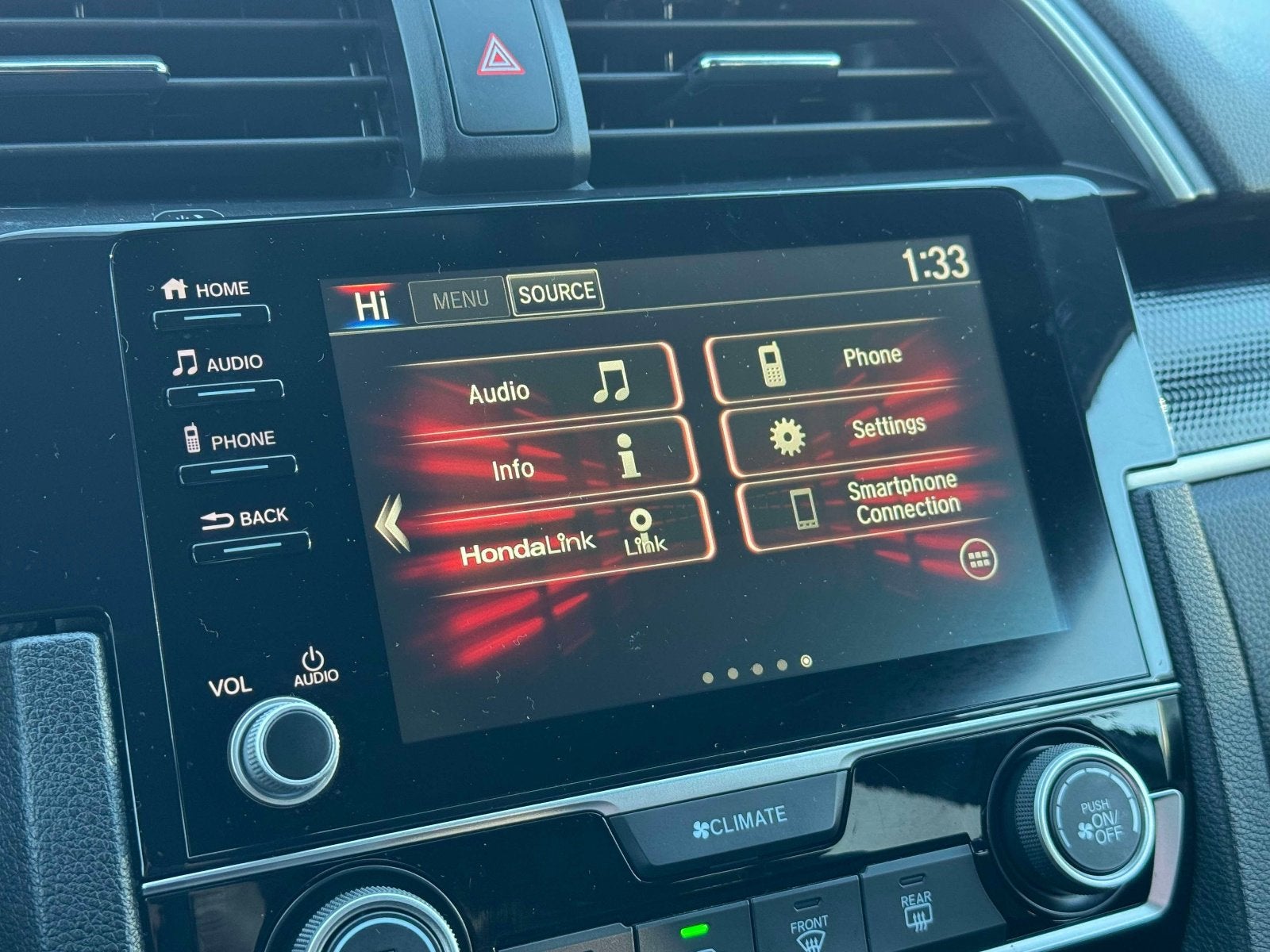 2019 Honda Civic Sport