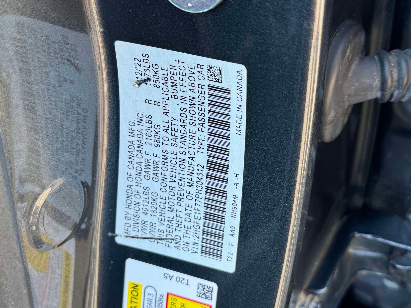 2023 Honda Civic EX