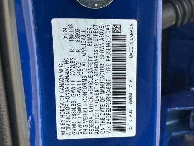 2024 Honda Civic Sport