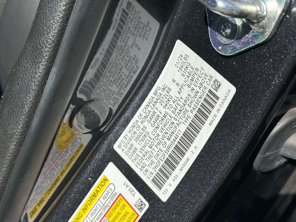 2024 Honda Civic Sport
