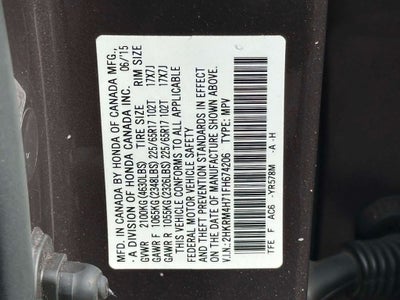 2015 Honda CR-V EX-L