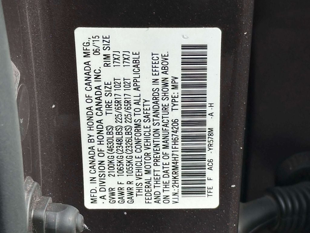 2015 Honda CR-V EX-L