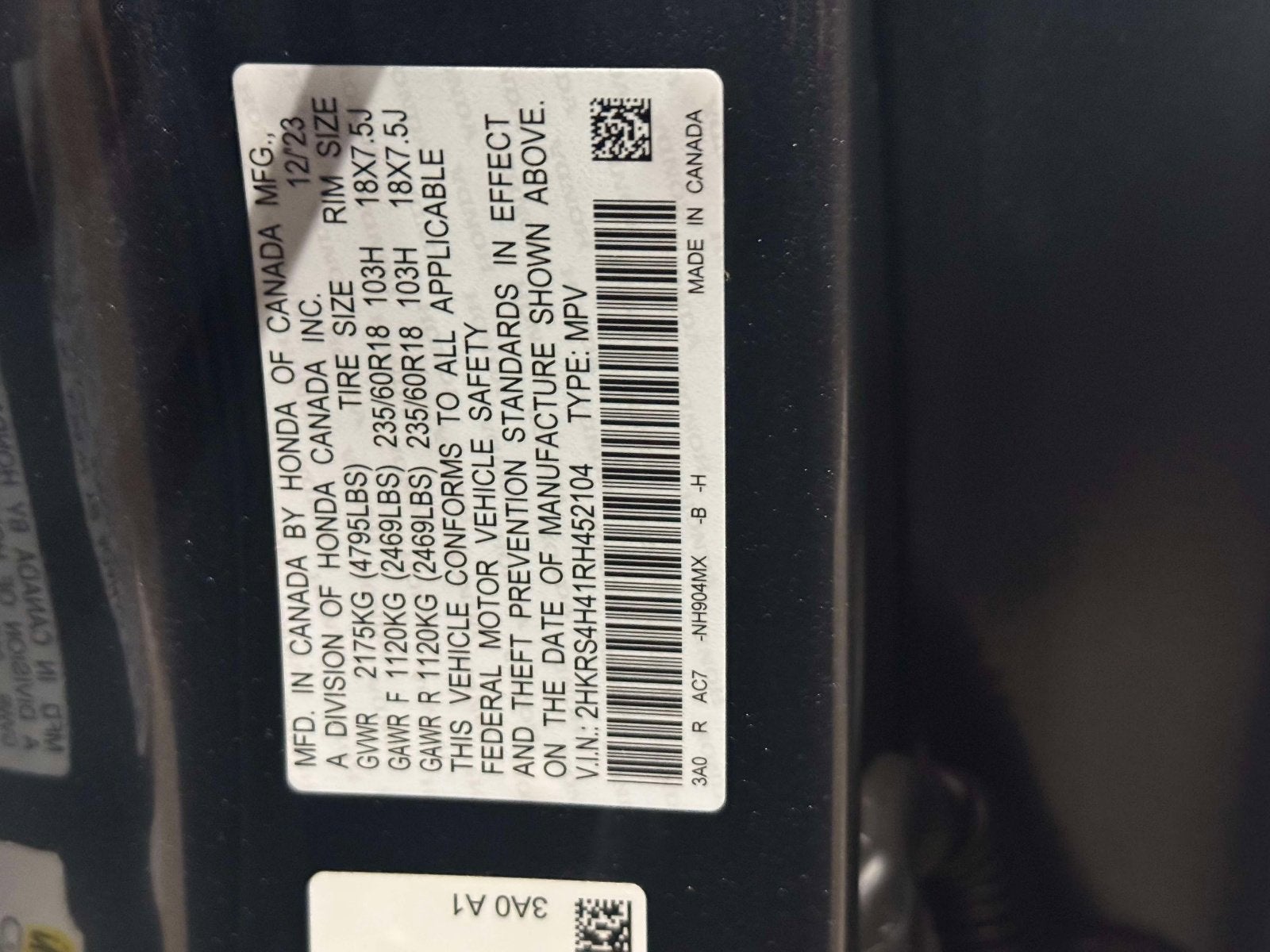 2024 Honda CR-V EX