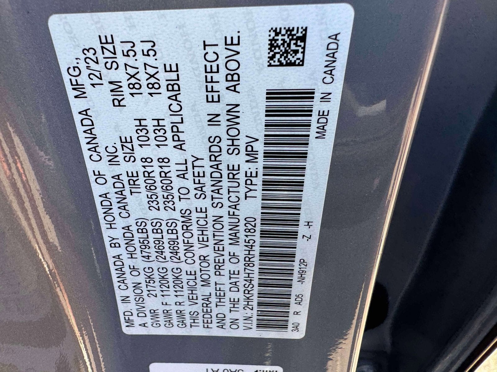 2024 Honda CR-V EX-L