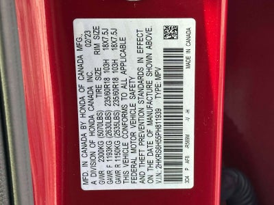 2023 Honda CR-V Hybrid Sport