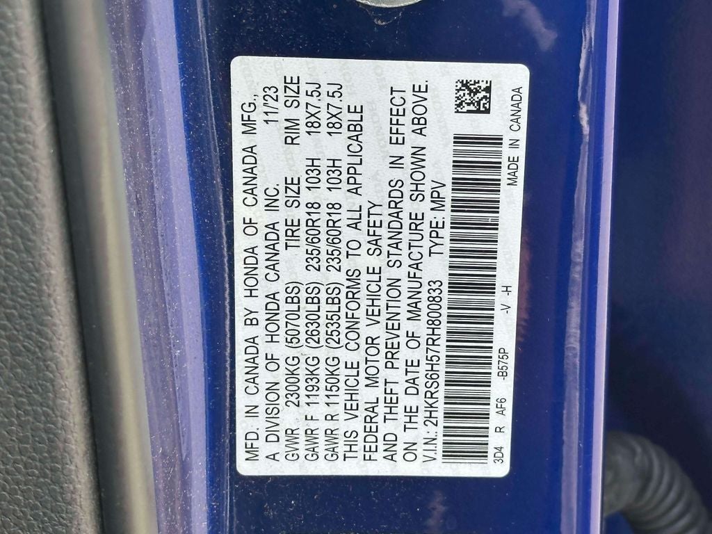 2024 Honda CR-V Hybrid Sport