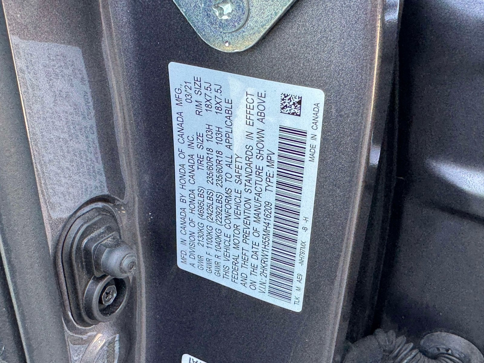 2021 Honda CR-V EX