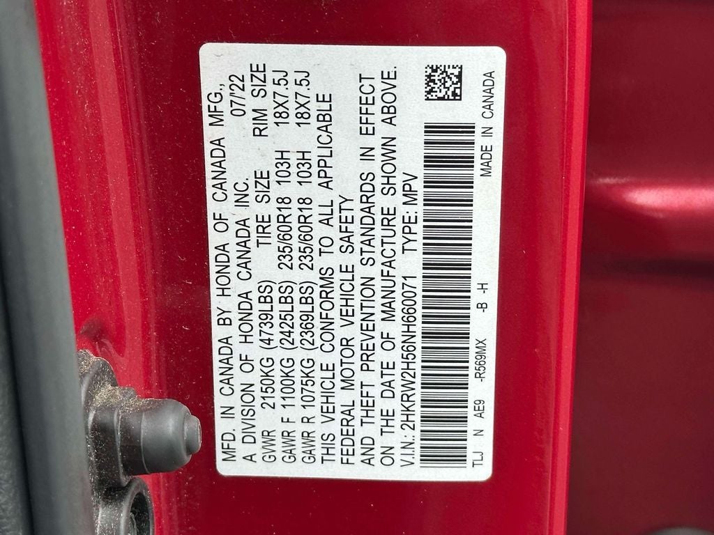 2022 Honda CR-V EX