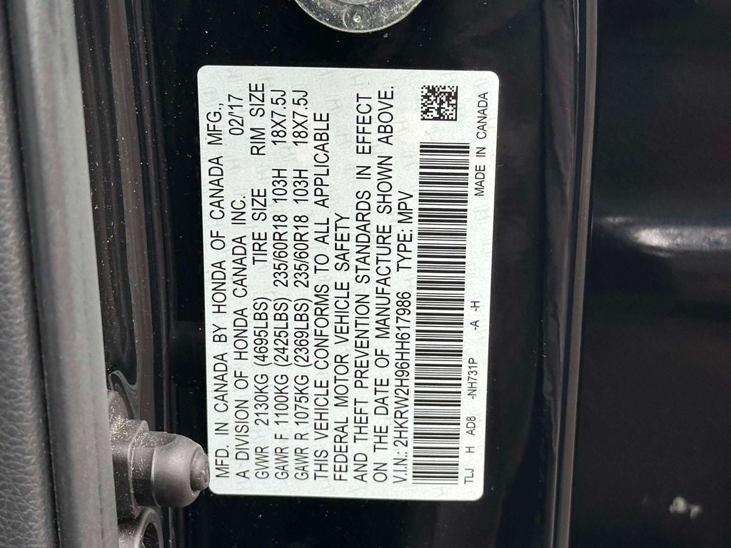 2017 Honda CR-V Touring
