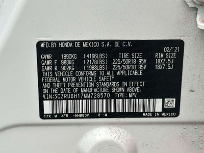 2021 Honda HR-V Sport