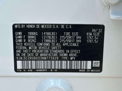 2022 Honda HR-V LX