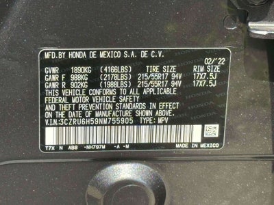 2022 Honda HR-V EX
