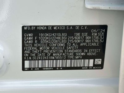 2024 Honda HR-V LX