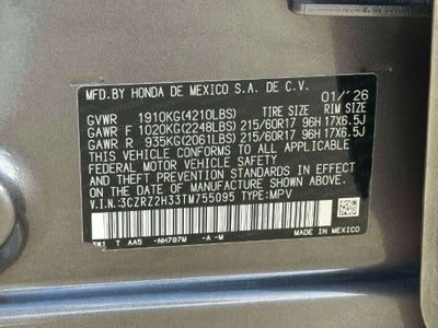 2026 Honda HR-V LX