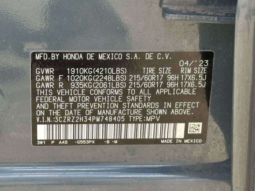 2023 Honda HR-V LX