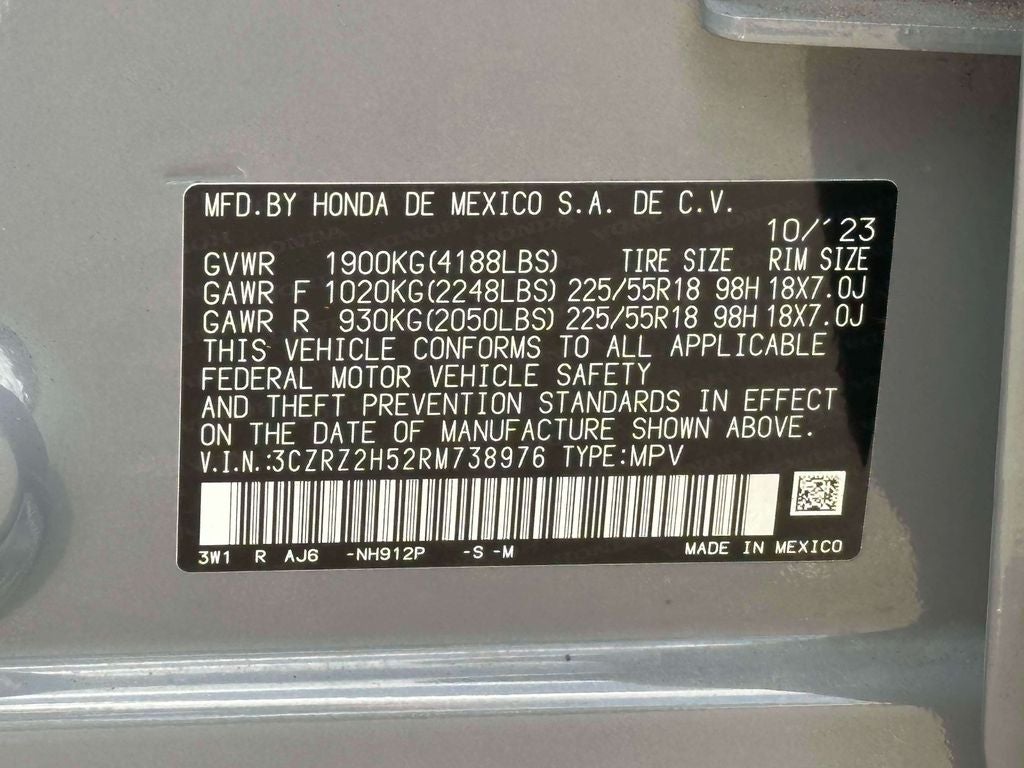 2024 Honda HR-V Sport