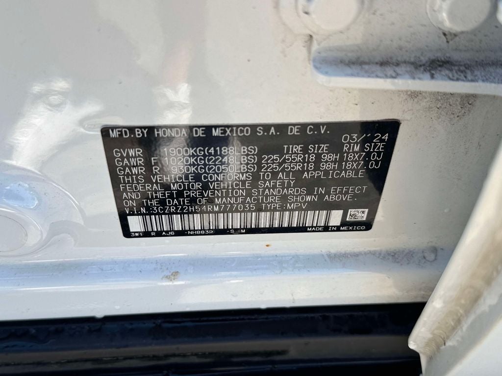 2024 Honda HR-V Sport