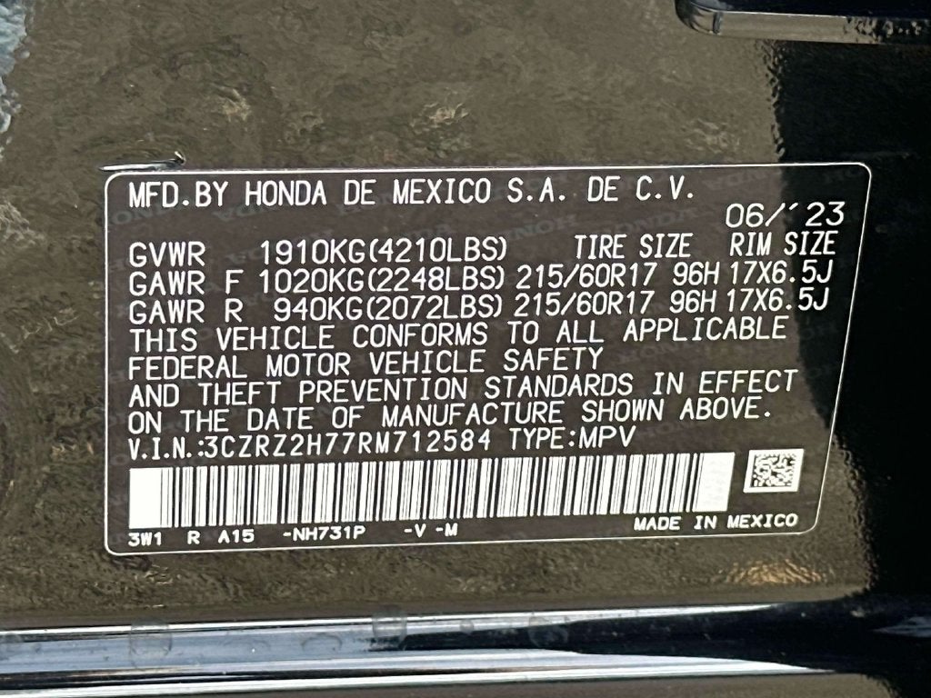 2024 Honda HR-V EX-L - Photo 30